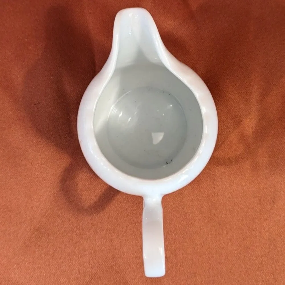 Vintage Ichiyama Toen Japan Floral‎ Porcelain Creamer Ribbed Edge
